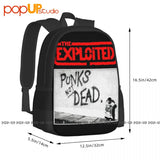 The Exploited Scottish Punk Rock Band Backpack