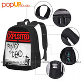 The Exploited Scottish Punk Rock Band Backpack