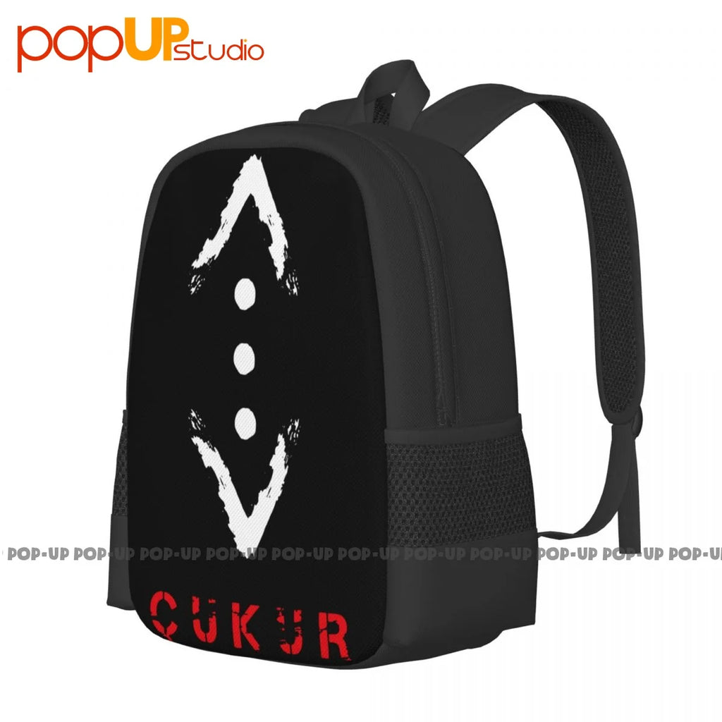 The Pit (Cukur) Backpack Large Capacity Bookbag Beach Bag Gym Tote Bag