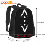 The Pit (Cukur) Backpack Large Capacity Bookbag Beach Bag Gym Tote Bag