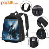 Polar Express Movie Train Backpack Large Capacity Portable Style