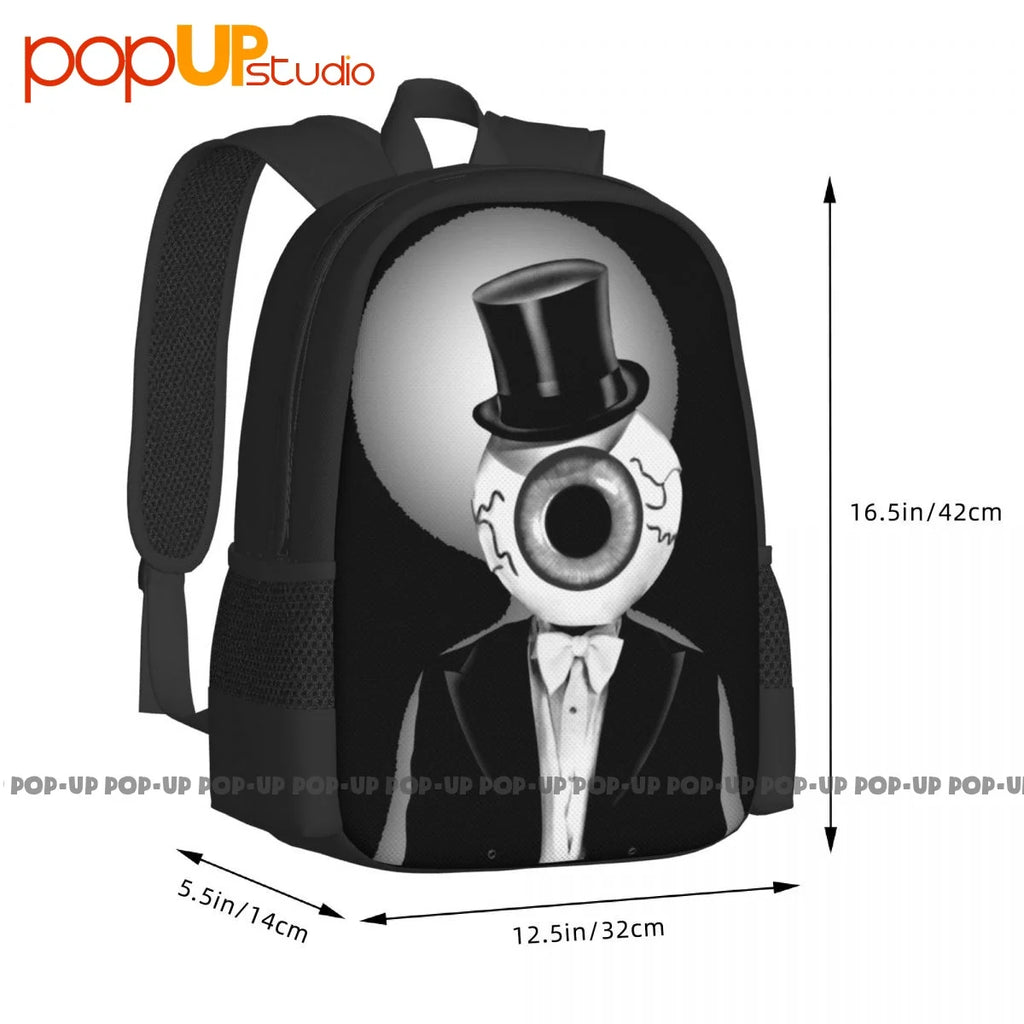 The Residents Eyeball Licensed Rock N Roll Backpack Large Capacity
