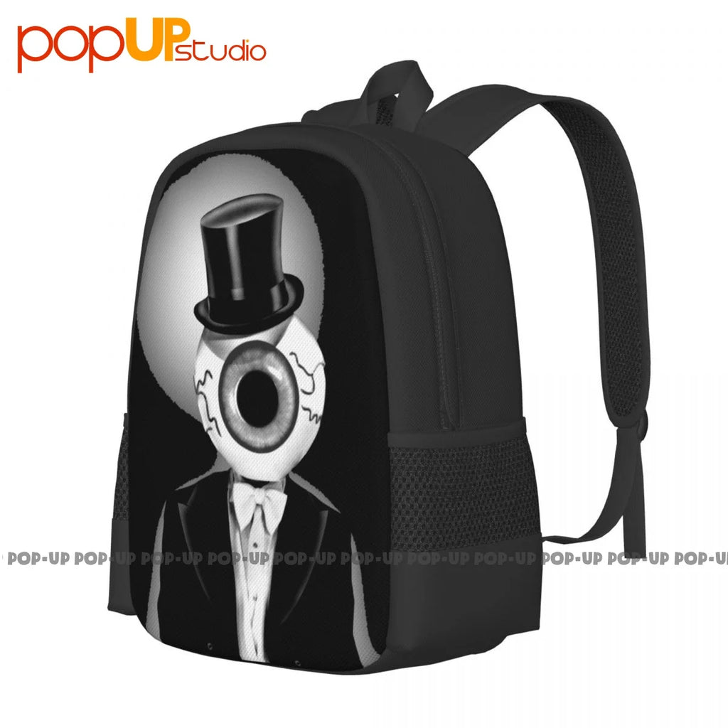 The Residents Eyeball Licensed Rock N Roll Backpack Large Capacity