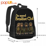 Second Breakfast Club Adventure Hobbits Backpack Large Capacity