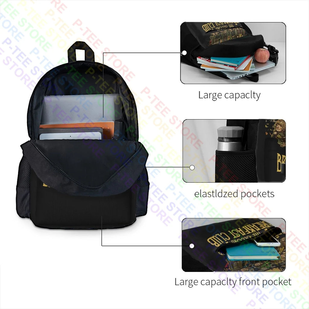 The Second Breakfast Club Adventure Backpack Gym Bag