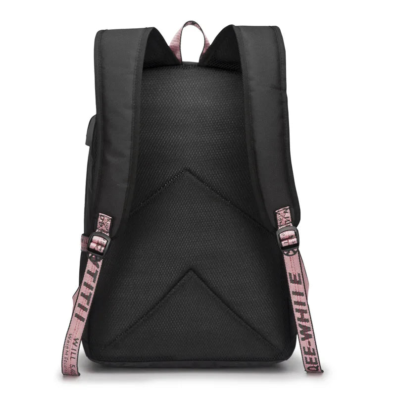 Nanatsu No Taizai Print Backpack Student Pocket Bag School Bags