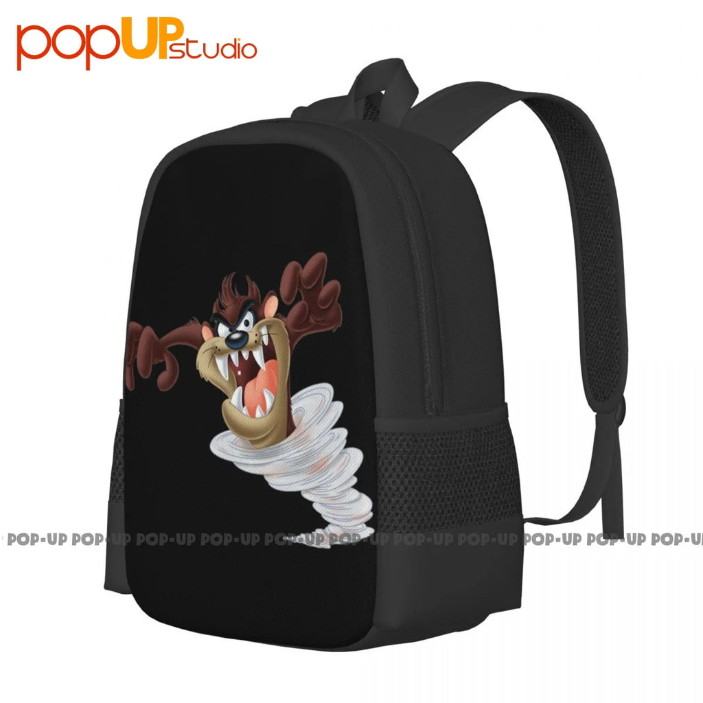 Taz Cartoon Movie Animal Backpack Large Capacity School Sport Bag