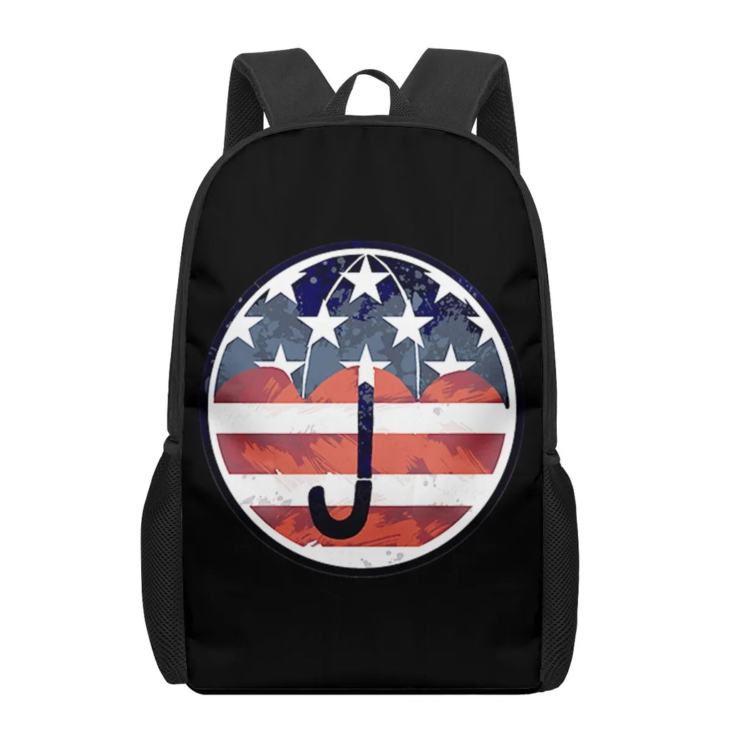 Umbrella Academy Kids Backpack 16inch School Bag Mochilas