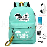 Umbrella Academy School Bag Boys Girls Backpack Orthopedic Junior Capacity