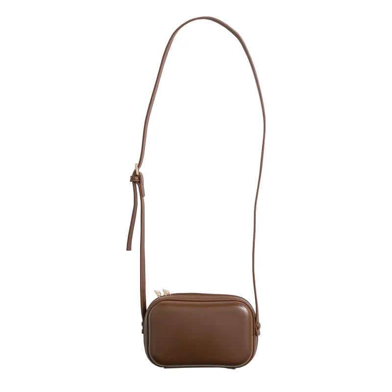Retro Crossbody Shoulder Bag Mini Square Handbag