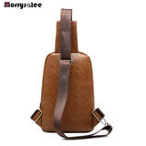 Men's Chest Pack Sports Bag Shoulder Bag Messenger Bag Large Capacity Backpack