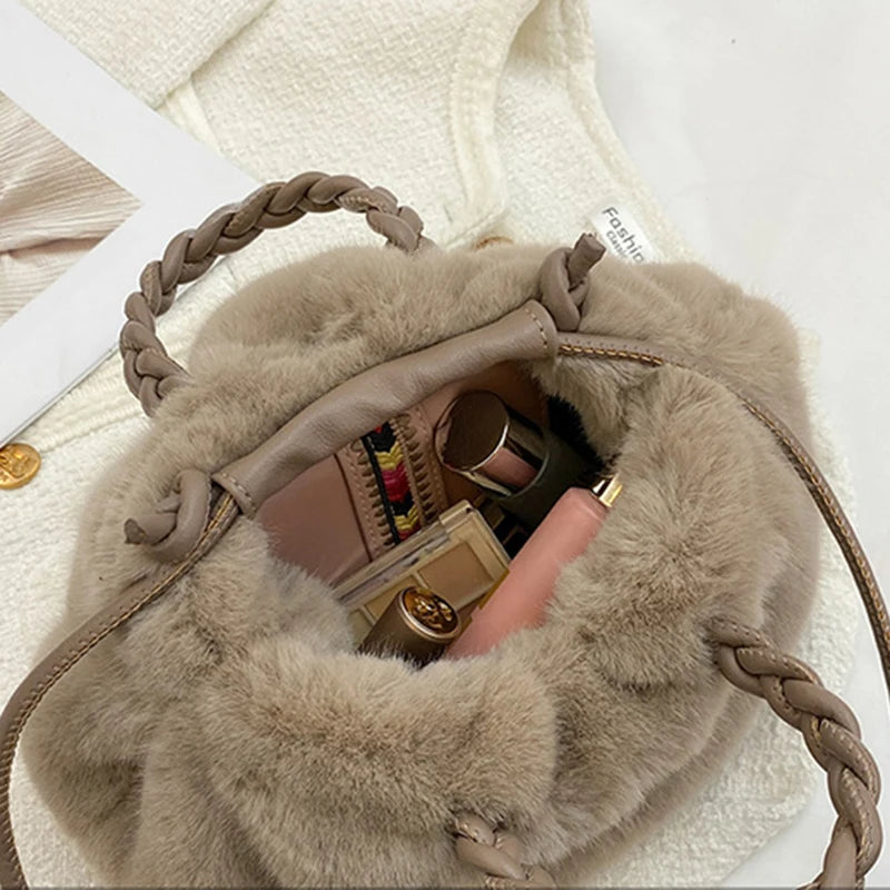 Rabbit Bag Portable Maomao Fold Pack Lovely Aslant