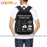 Snowmobiling Backpack Large Capacity Softback Gymnast Bag