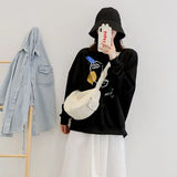 Thread Canvas Shoulder Bags Women Minimalist Couples Cross Body