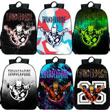 Thunderdome Kids Anime Backpack 16 Inch Boys Girls Teens Knapsack