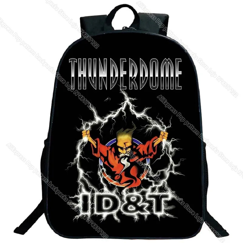Thunderdome Kids Anime Backpack 16 Inch Boys Girls Teens Knapsack