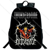 Thunderdome Kids Anime Backpack 16 Inch Boys Girls Teens Knapsack