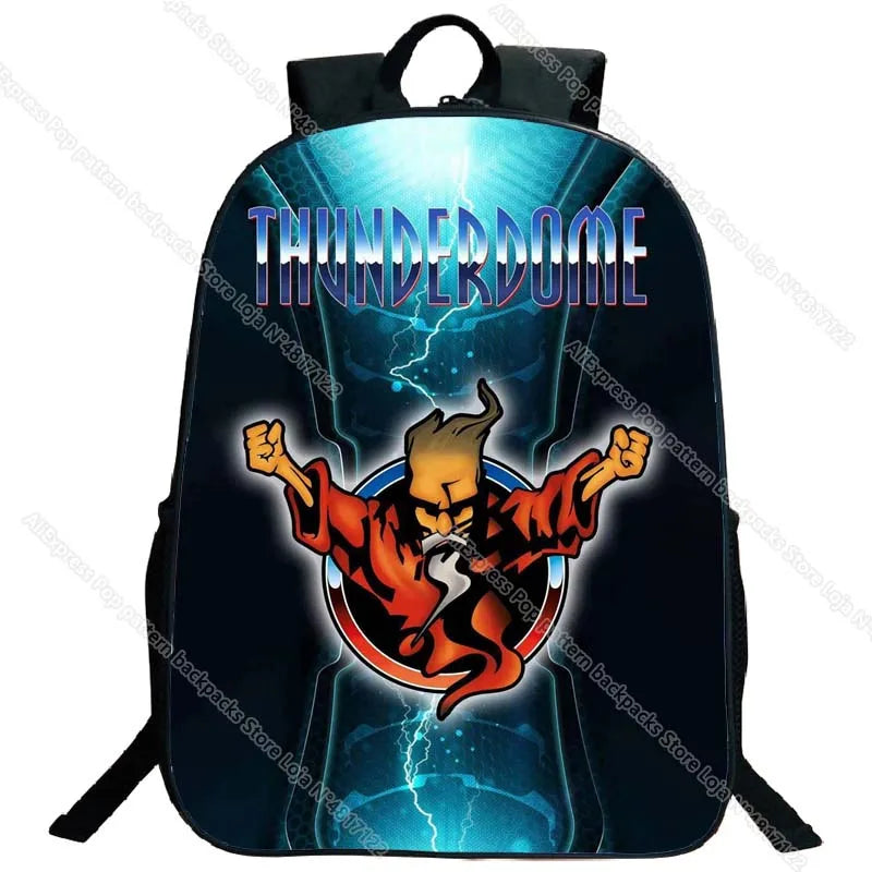 Thunderdome Kids Anime Backpack 16 Inch Boys Girls Teens Knapsack
