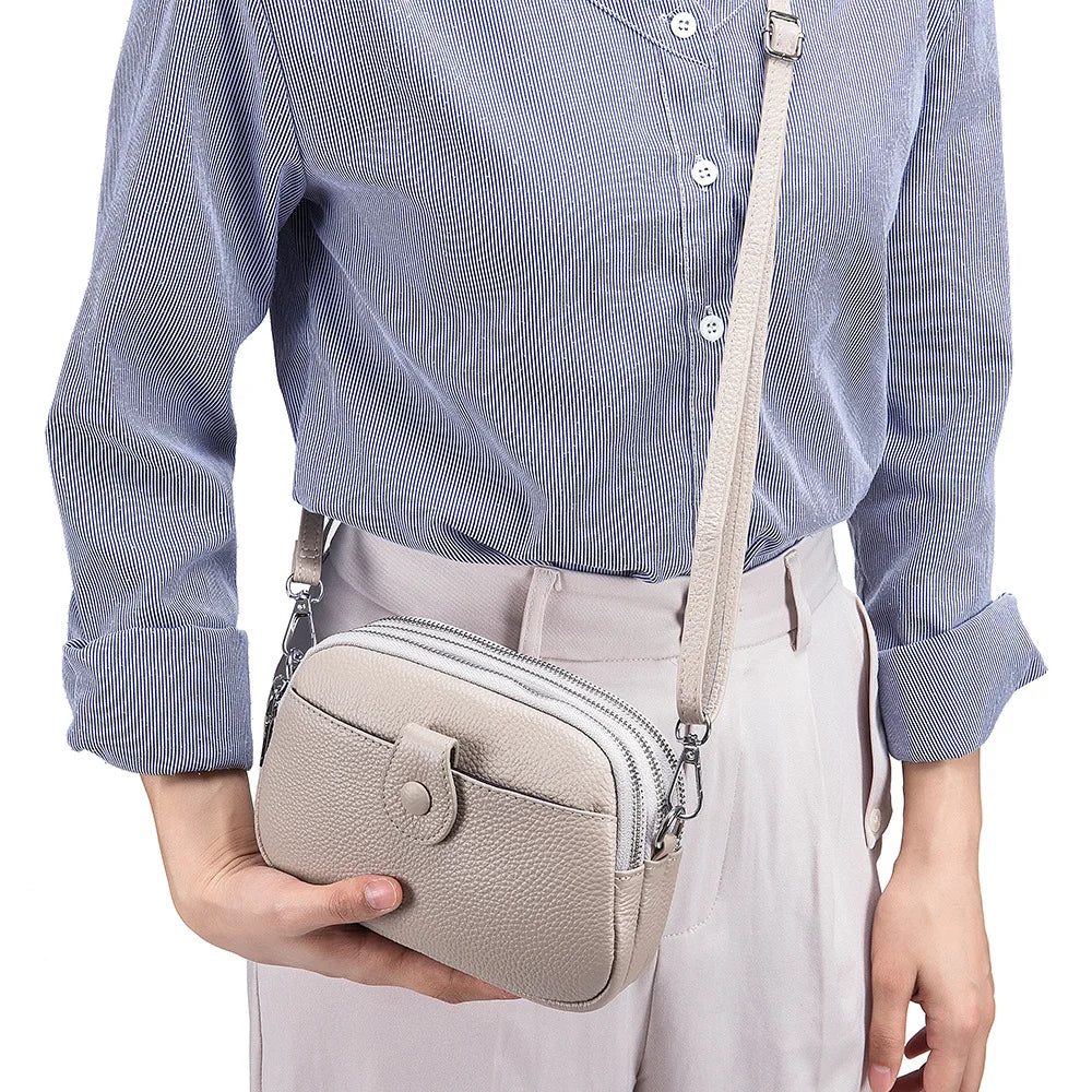 Tilorraine Leather Mother Bag Mini Messenger Bag for Women