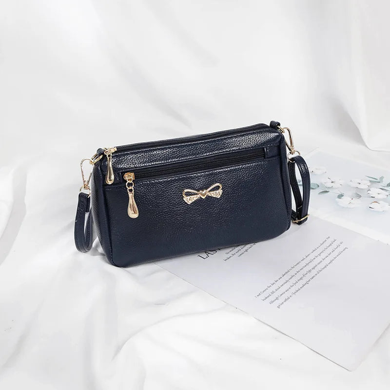 Tilorraine Women Crossbody Bag Large Capacity Shoulder Casual Middle-Aged Ladies