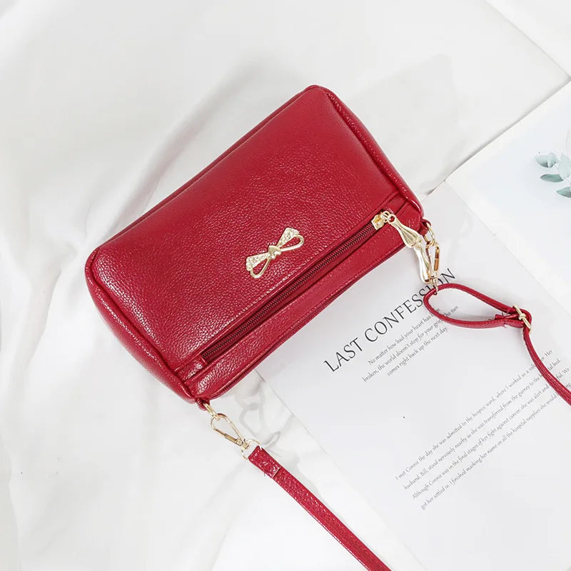 Tilorraine Women Crossbody Bag Large Capacity Shoulder Casual Middle-Aged Ladies