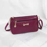 Tilorraine Women Crossbody Bag Large Capacity Shoulder Casual Middle-Aged Ladies