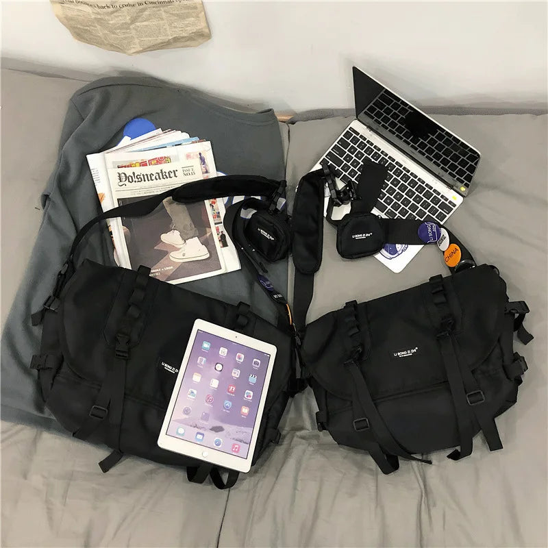 Japanese Street Locomotive Messenger Bag Unisex