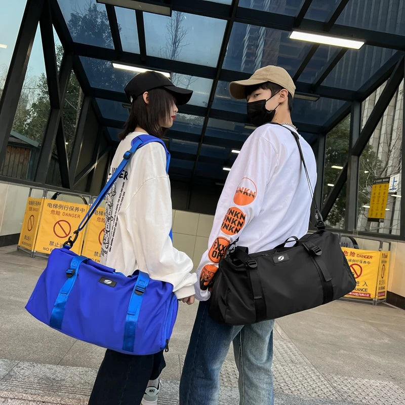 Large Capacity Storage Travel Bag Clothes Luggage Shoulder Bag
