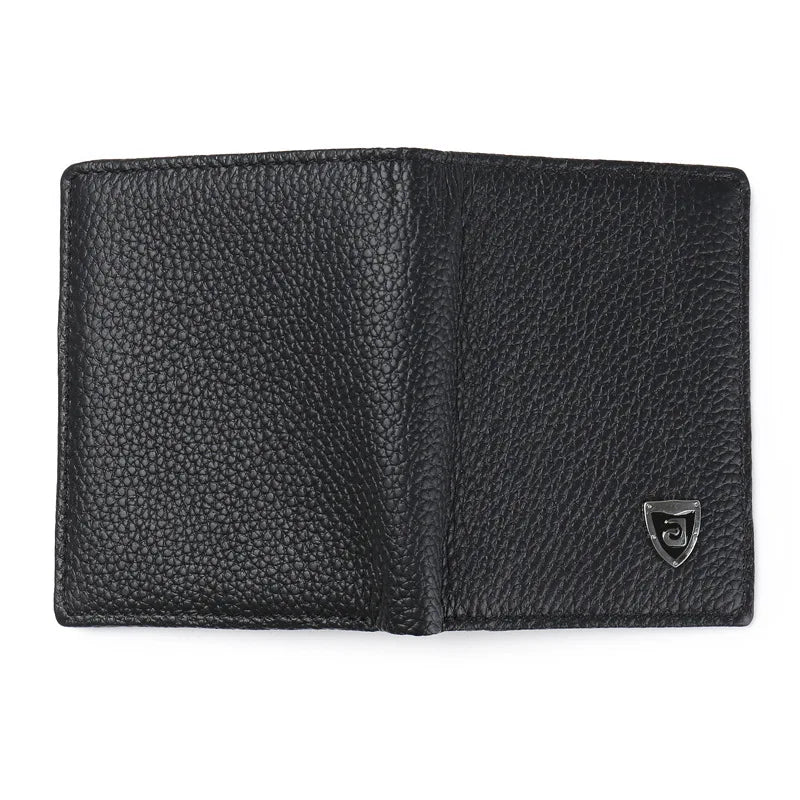 Cowhide Leather Wallets for Men Short Wallet Portefeuille Homme