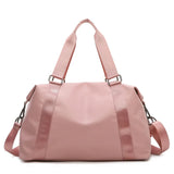 Oxford Pink Travel Handbag Carry on Luggage Shoulder Bags Duffle Bag