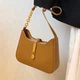 Leather Crossbody Bags for Women Underarm Sac A Main