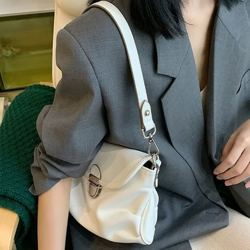 Soft Shoulder Tote Bag with Removable Strap