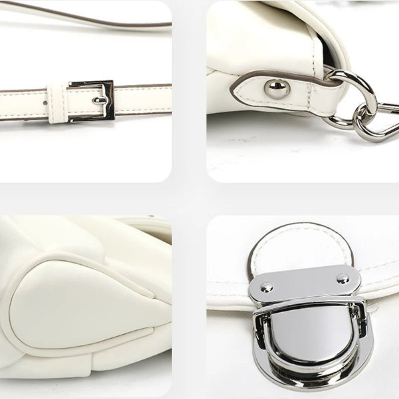 Soft Shoulder Tote Bag with Removable Strap