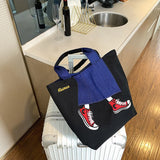 Canvas Totes Shoulder Bag for Women Large Capacity Casual Shopping Handbag