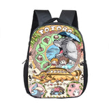Totoro Anime Backpack for Kids - Spirited Away Kindergarten Bag