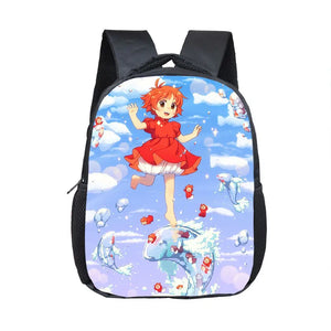 Totoro Anime Backpack for Kids - Spirited Away Kindergarten Bag