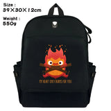 Totoro Cat Canvas Rucksack Backpack Schoolbag Travel Laptop Bag