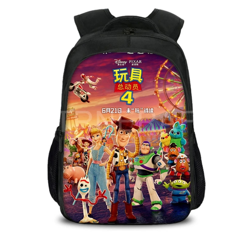 Toy Story4 Backpack Boy Cartoon Orthopedic School Bags for Boys and Girl Mochila
