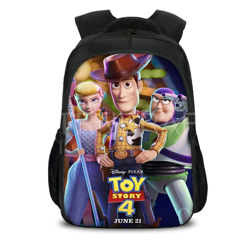 Toy Story4 Backpack Boy Cartoon School Bags Orthopedic Backpack School Bags