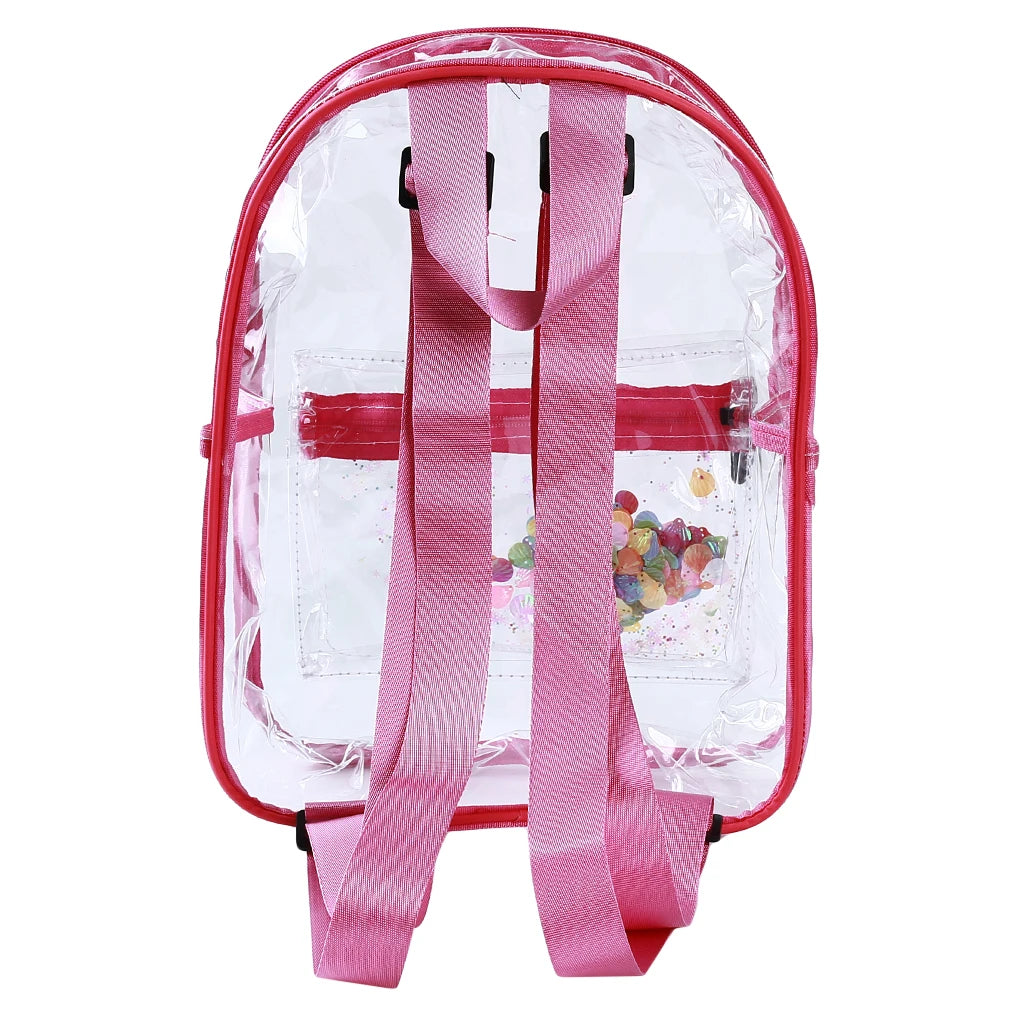 Transparent PVC Bag Organizer Sack Waterproof Backpack