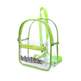 Transparent PVC Backpack for Female Casual Travel School