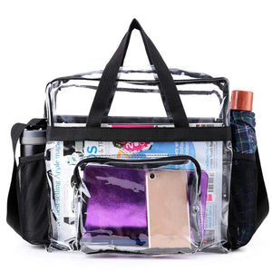 Clear Tote Bag for Stadium Security and Travel