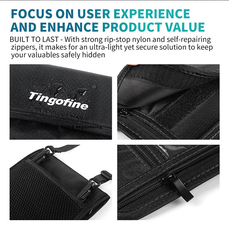 Waterproof Hanging Neck Passport Bag ID Package