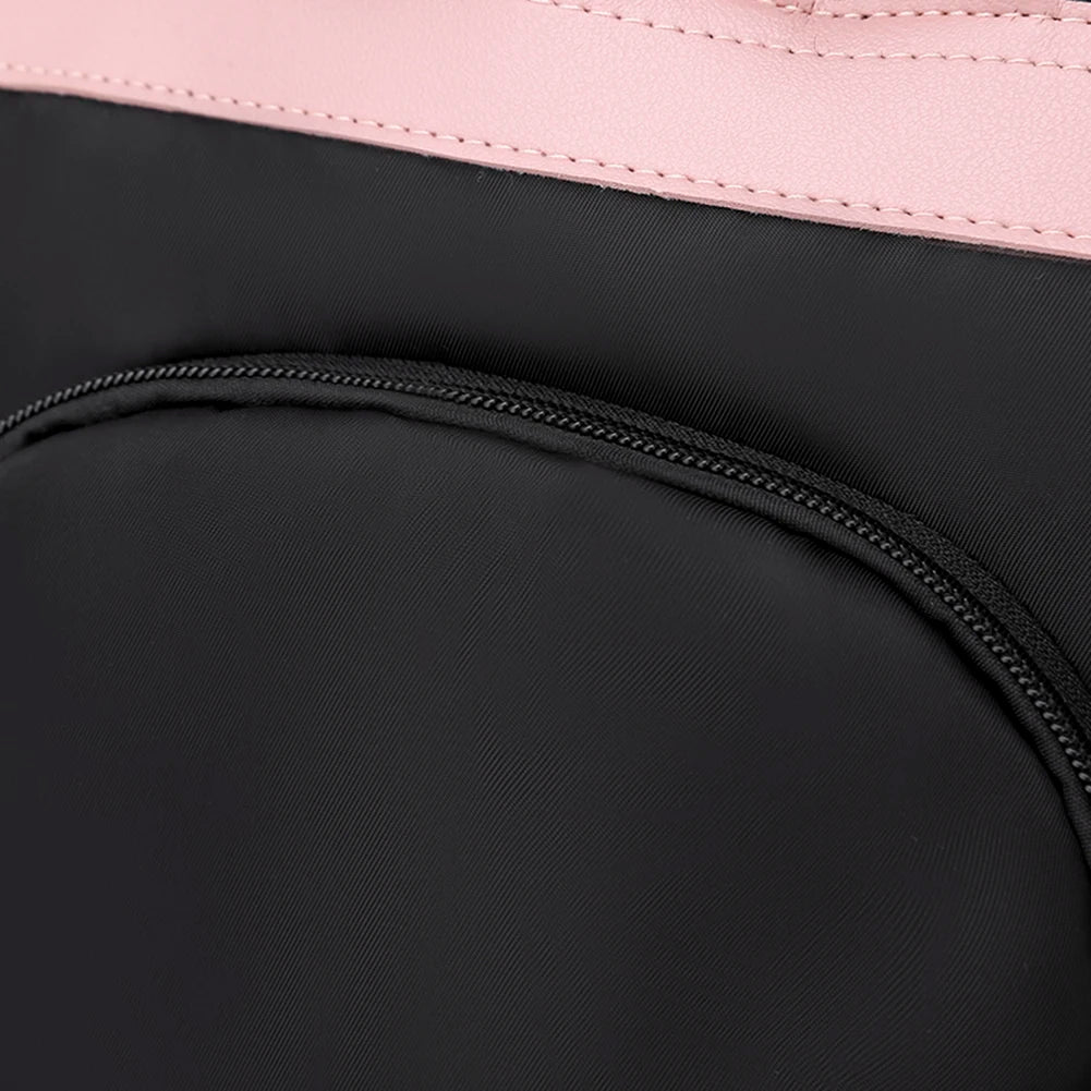 Travel Shoulder Bag Women Contrast Knapsack Anti-Theft Messenger Bags