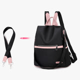 Travel Shoulder Bag Women Contr Knapsack Casual Multi-Function Anti-Th -1