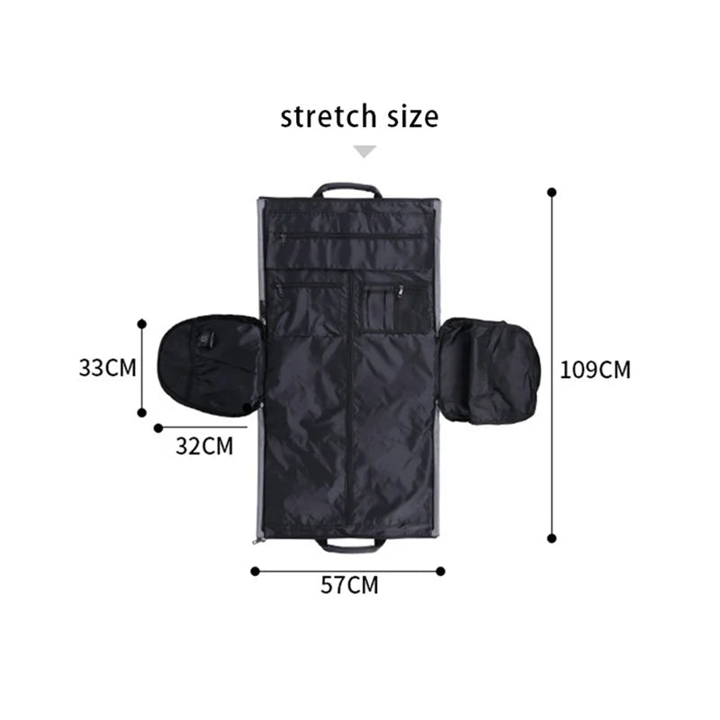 Travel Organizer Bags, Zipper Storage Bag with Top Hand Grip