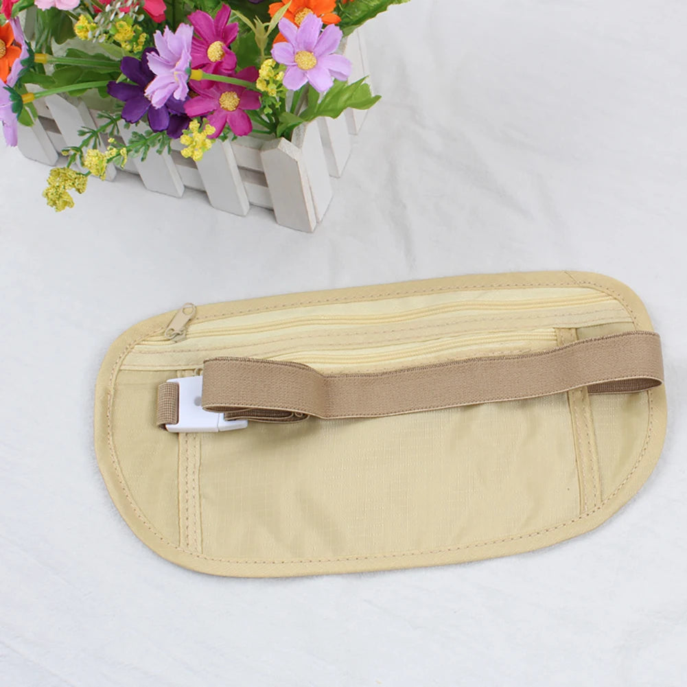 Hidden Security Wallet Money Waist Bag Travel Waist Pack