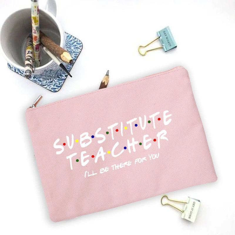 Large Capacity Pencil Case Teacher School Supplies Storage Bag