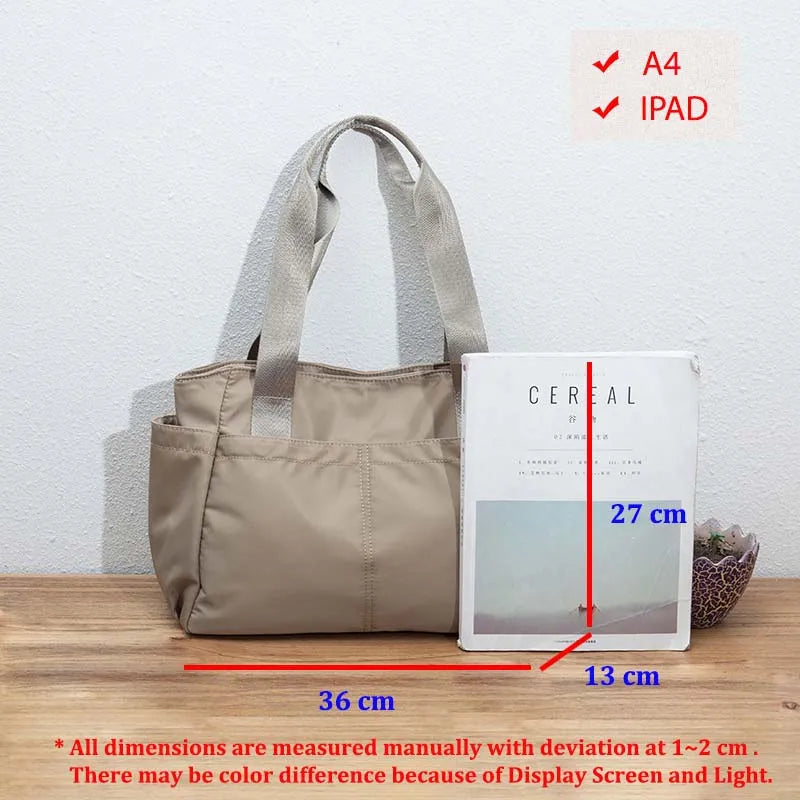 Casual Lightweight Nylon Tote Bag Women's Shoulder Bag