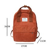 Women Backpack College School Bag Harajuku Travel Shoulder Bags for Girls